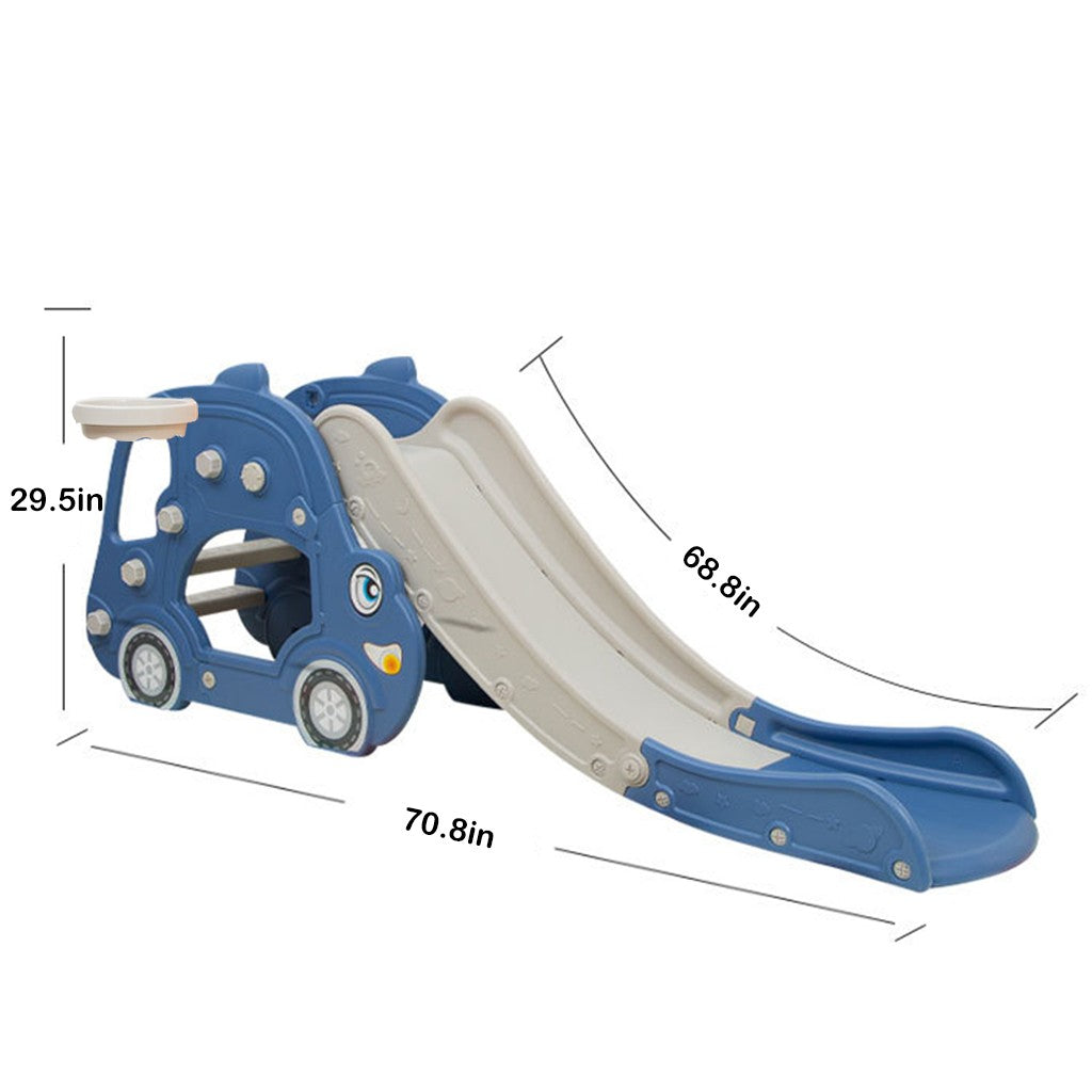 Children Slide Basketball Frame, Climbing Stairs,Unisex,Indoor And Outdoor Use