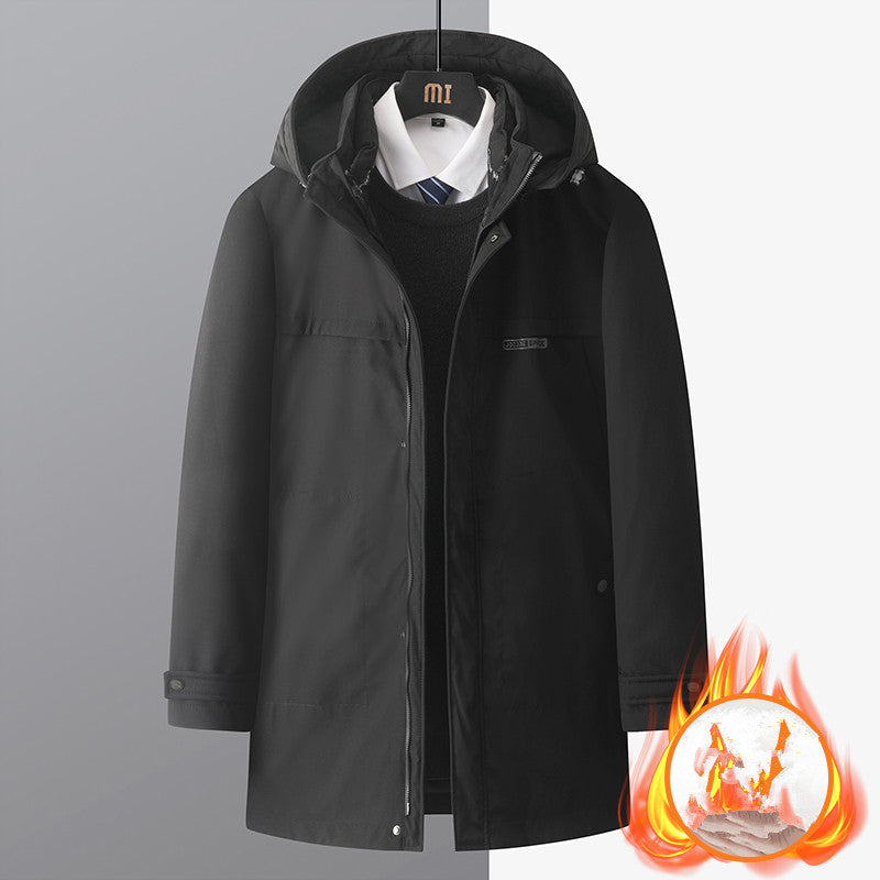 Men's Cotton Middle-aged Father Winter Thickened Jacket