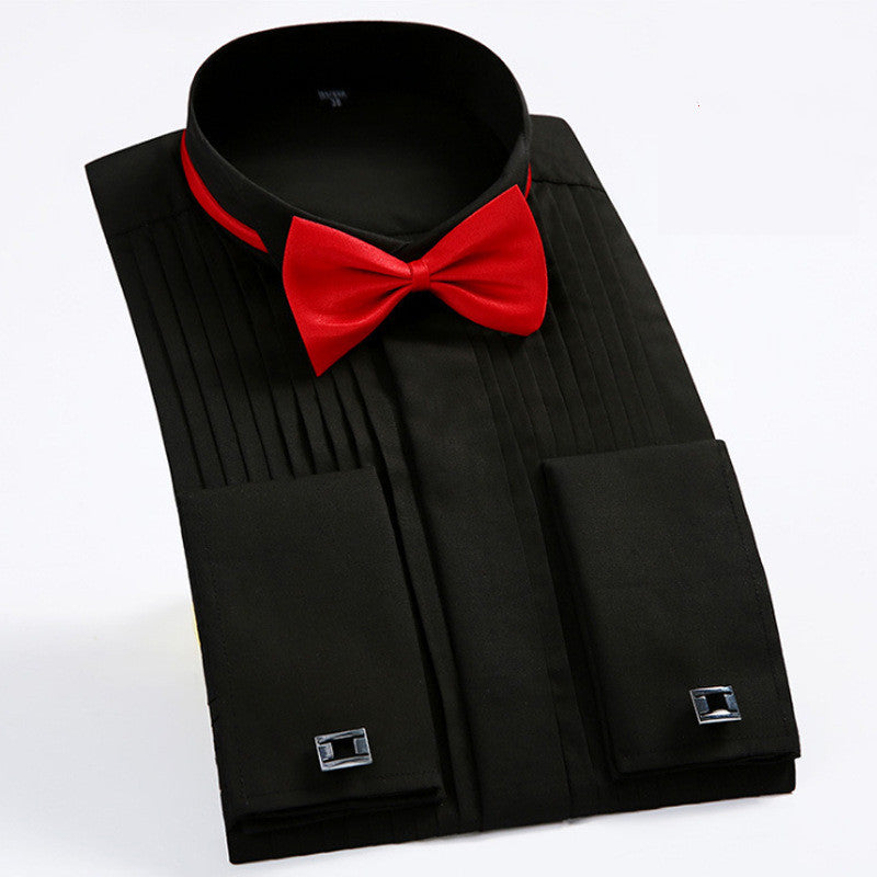 Swallowtail Dress French Cufflink Shirt Men