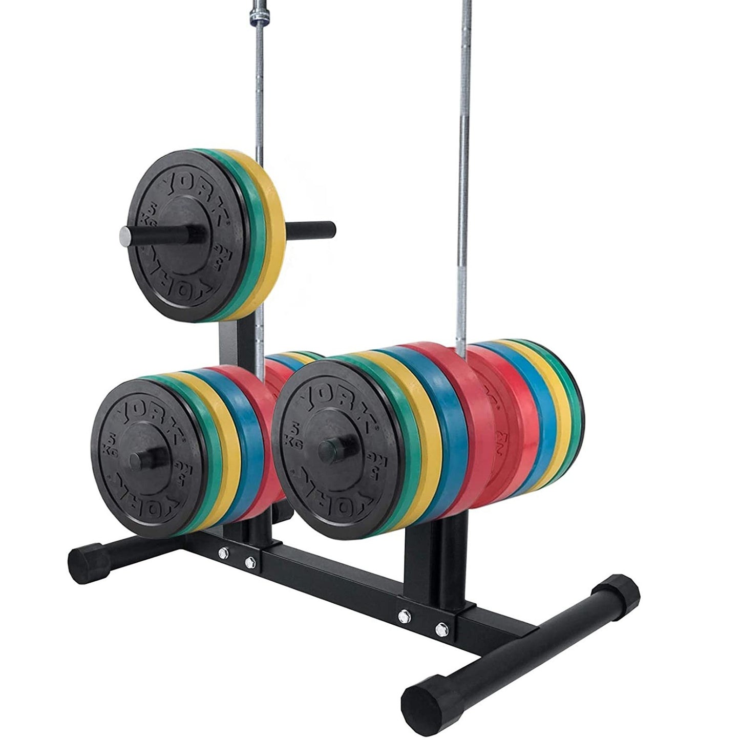 Weight Plate Rack Tree For Dumbbell Plates Olympic Free Weight Storage Rack